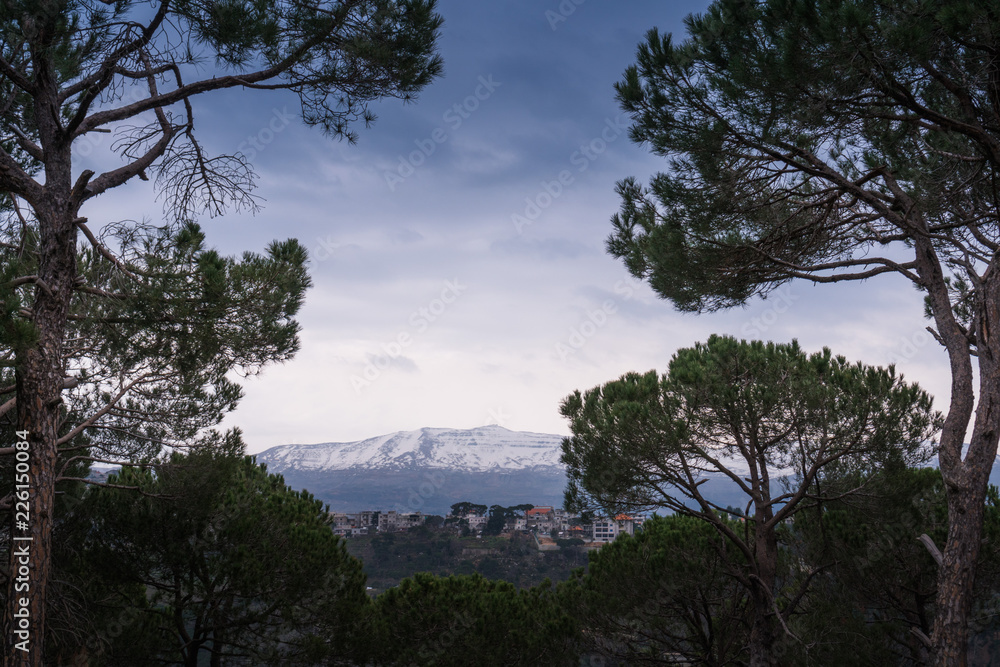 Winter snow, Lebanon