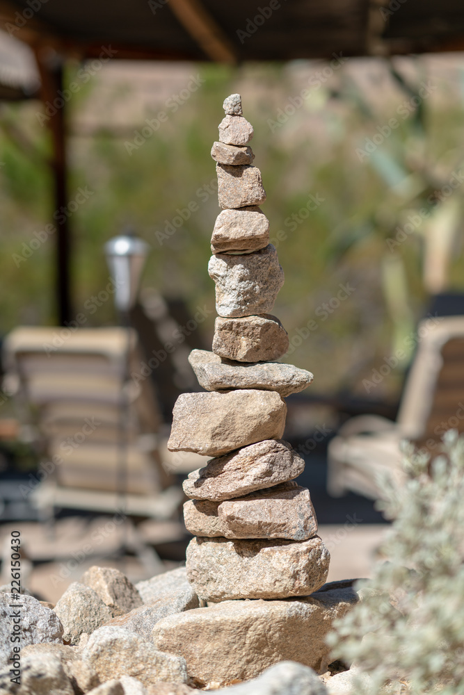 Fototapeta premium Stack of stones