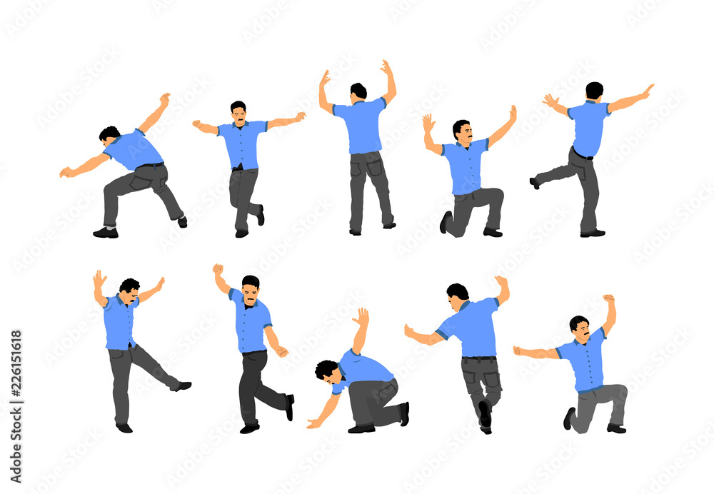 A Greek Evzone dancing vector isolated on white background. Traditional folk dance. Dancing man vector illustration. Traditional Balkan dance kolo. Sirtaki, Syrtaki, Zorba dance. Wedding dance. A Greek Evzone dancing vector isolated on white background. Traditional folk dance. Dancing man vector illustration. Traditional Balkan dance kolo. Sirtaki, Syrtaki, Zorba dance. Wedding dance.