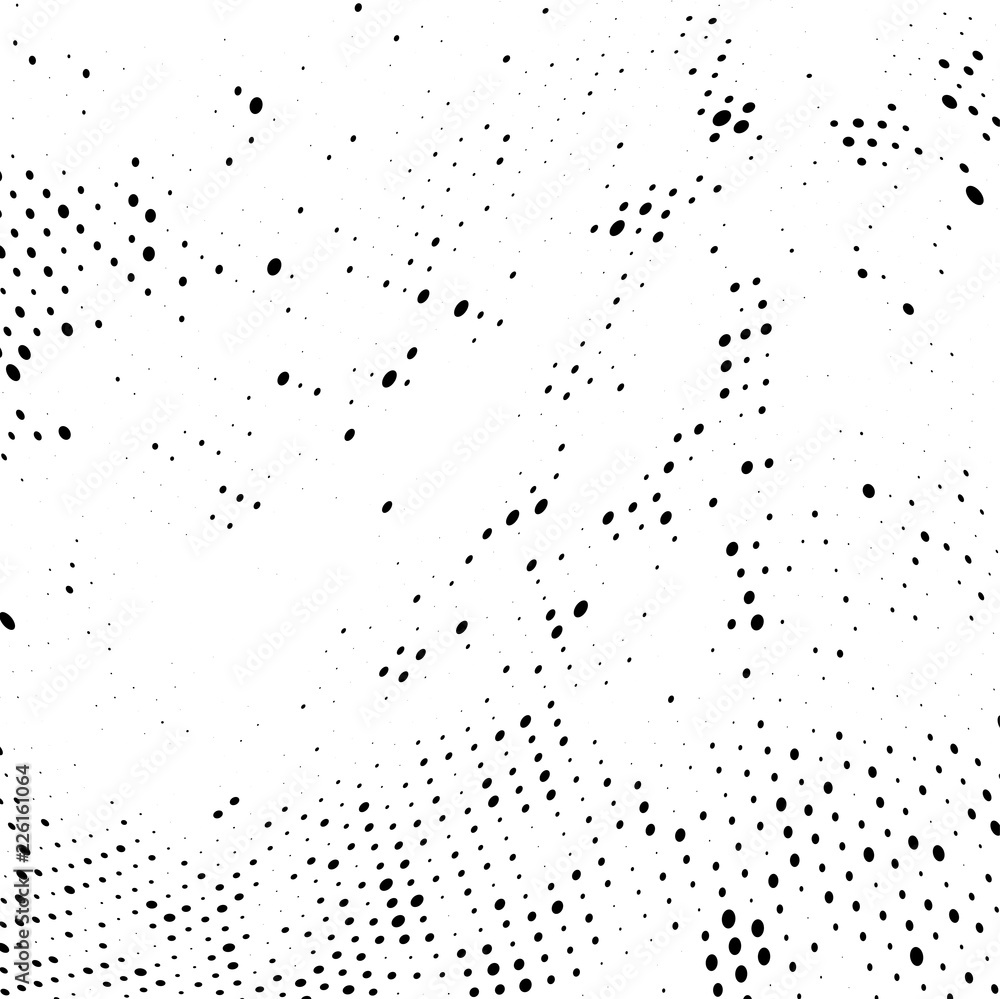 Halftone texture black and white