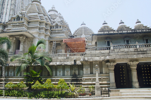 Outer view of Birla Mandir. Kolkata. West Bengal photo