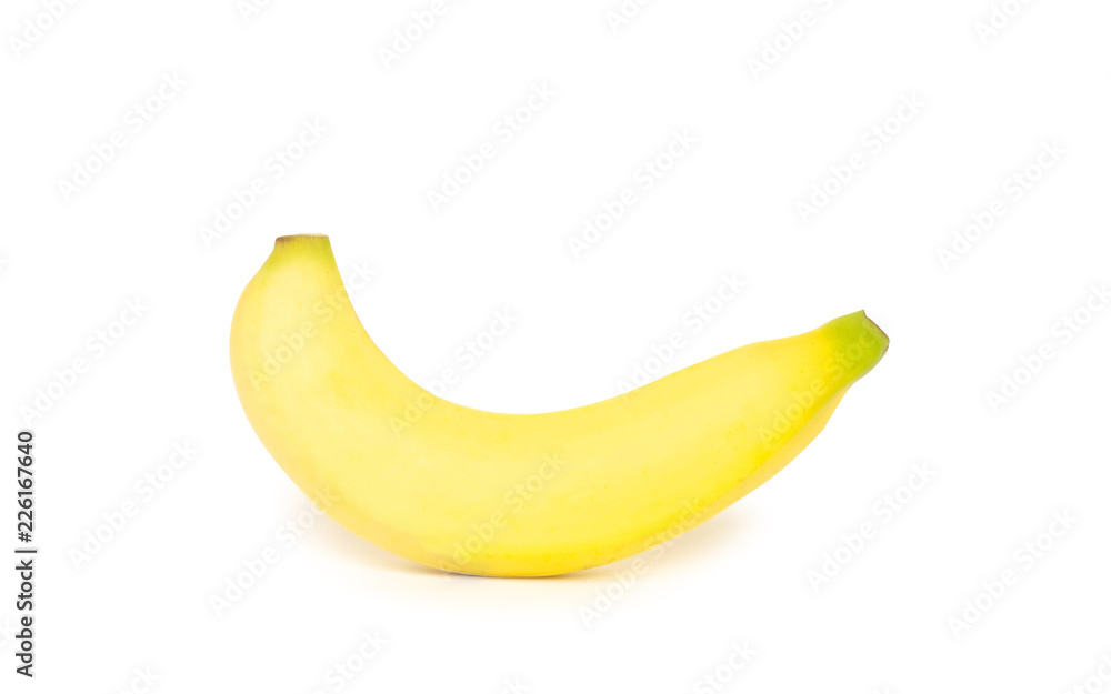 Fresh banana isolated on white background Fresh banana isolated on white background