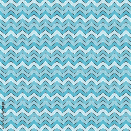 Zigzag pattern. Geometric background flat style illustration. Texture for print, banner, web, flayer, cloth, textile. 