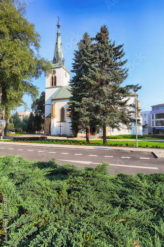 Church in Dolny Kubin in Slovakia, Orava photo