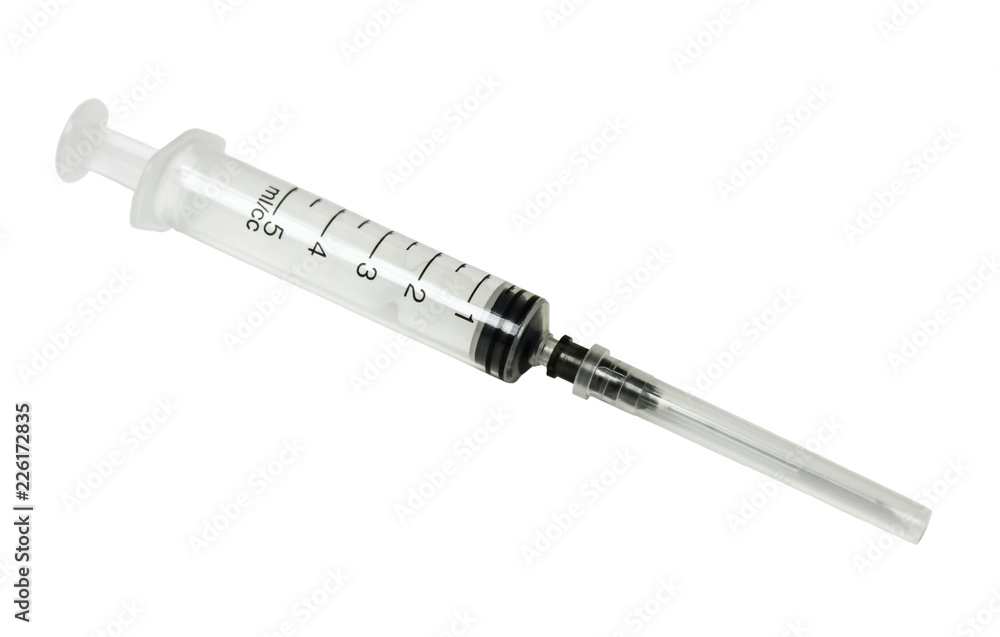 Fototapeta premium Disposable syringe
