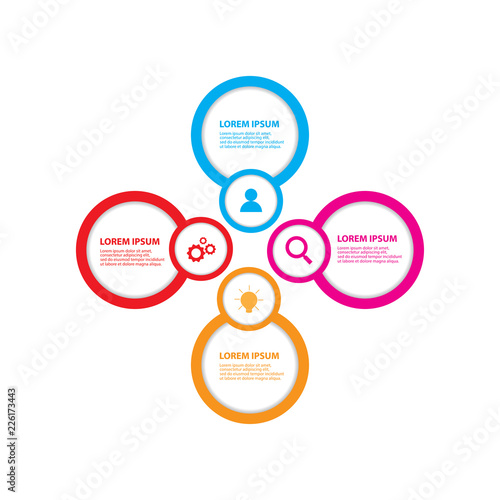 Modern infographic