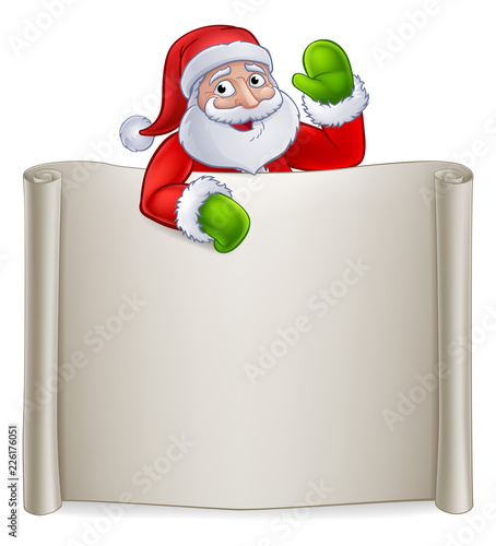 Santa Claus Christmas carto...