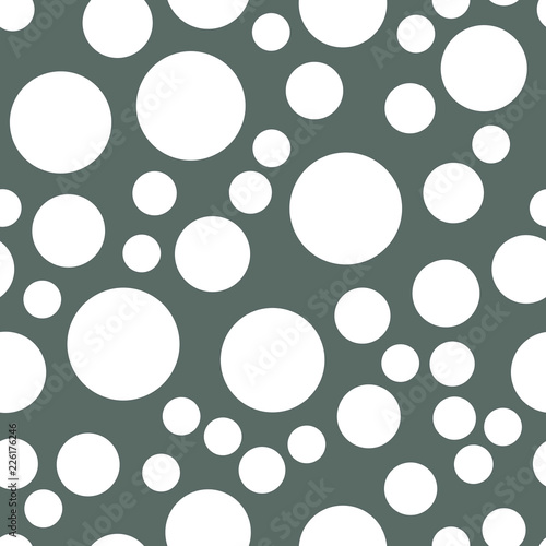 Rounds and circles. Seamless vector EPS 10 Abstract geometric pattern. Texture for print and Banner. Flat style