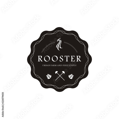 ROOSTER VINTAGE LOGO DESIGN