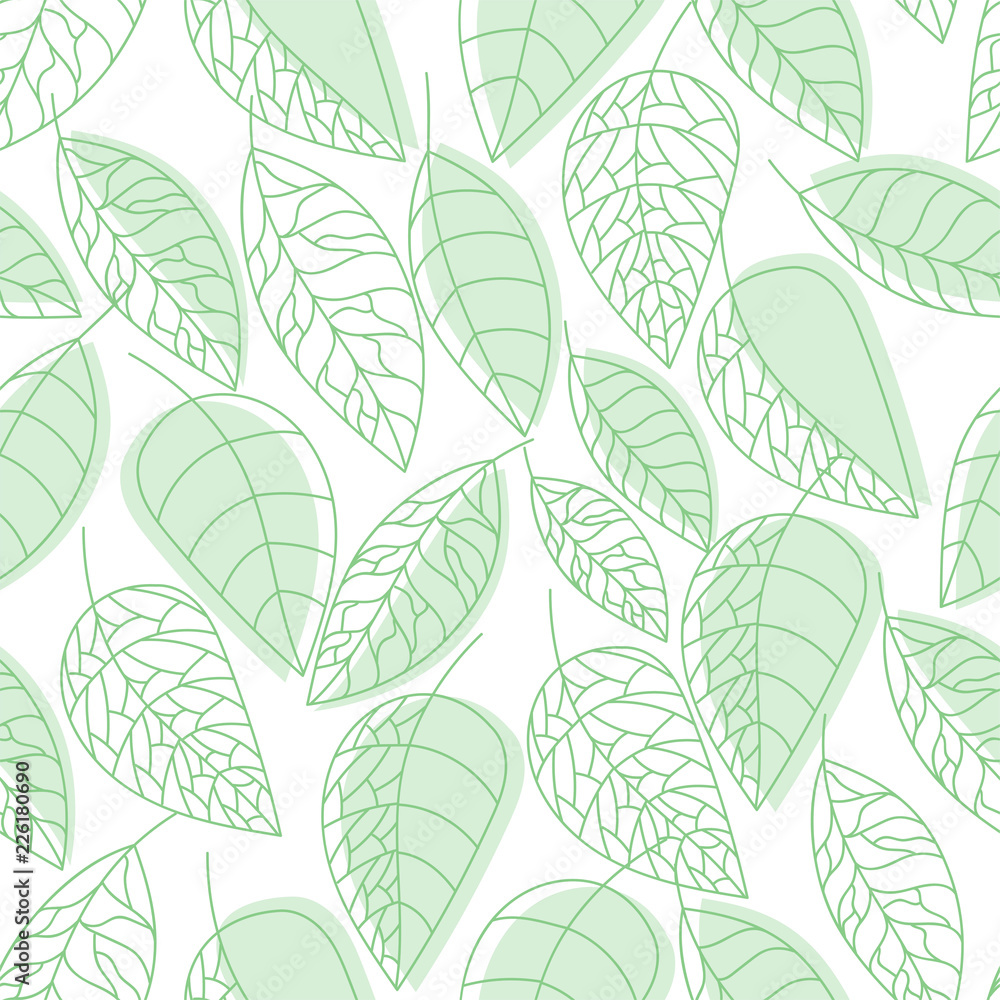 Leaf Pattern handdraw Leaf Pattern handdraw