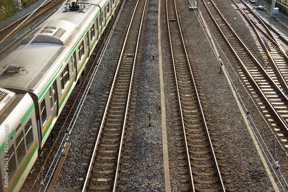 相模鉄道の線路 相模鉄道の線路