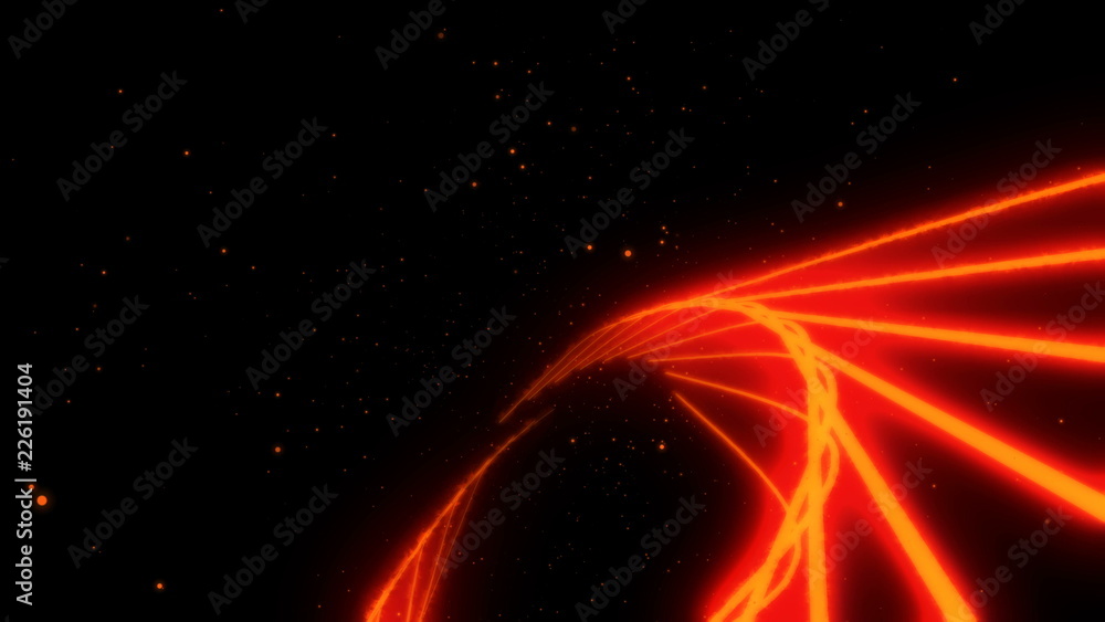 Obraz premium Moving Colorful Stripes.Colorful abstract background.Shiny Lines
