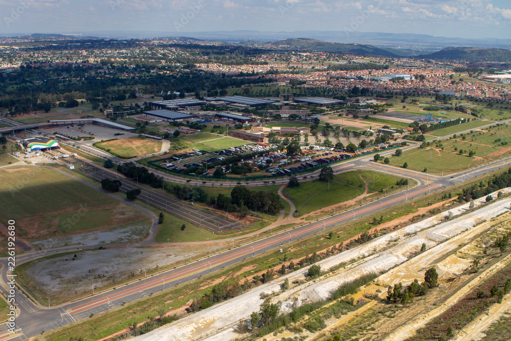 Aerial view Gauteng