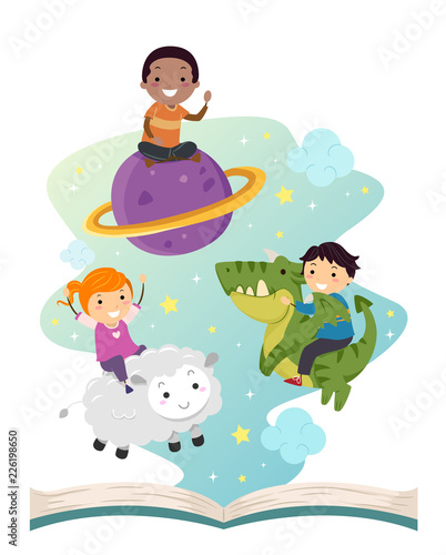 Stickman Kids Adventure Boo...