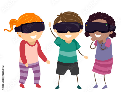 Stickman Kids Virtual Reali...