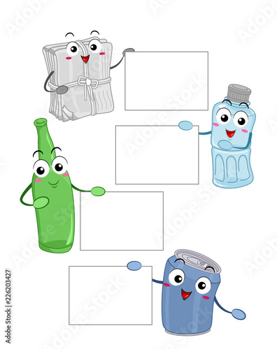 Mascot Recycle Materials Bo...