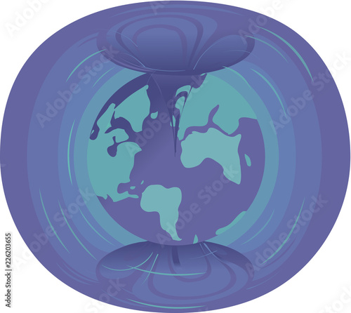 Earth Energy Torus Illustration