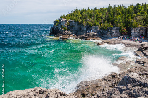 Lake Huron in Bruce Peninsula National Park, Ontario, Canada