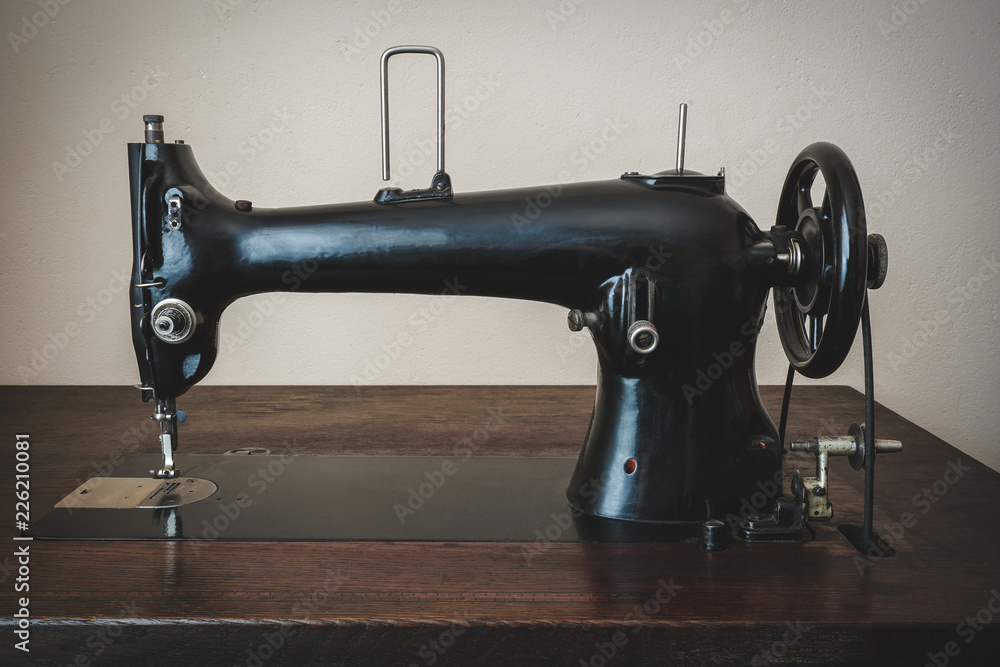 Old machine for needlework