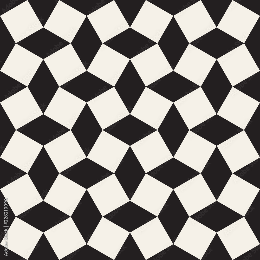 Vector seamless geometric pattern. Simple abstract lines lattice. Repeating elements stylish background Vector seamless geometric pattern. Simple abstract lines lattice. Repeating elements stylish background