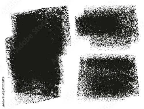 Paint Roller Rough Backgrounds High Detail Abstract Vector Lines & Background Set 154