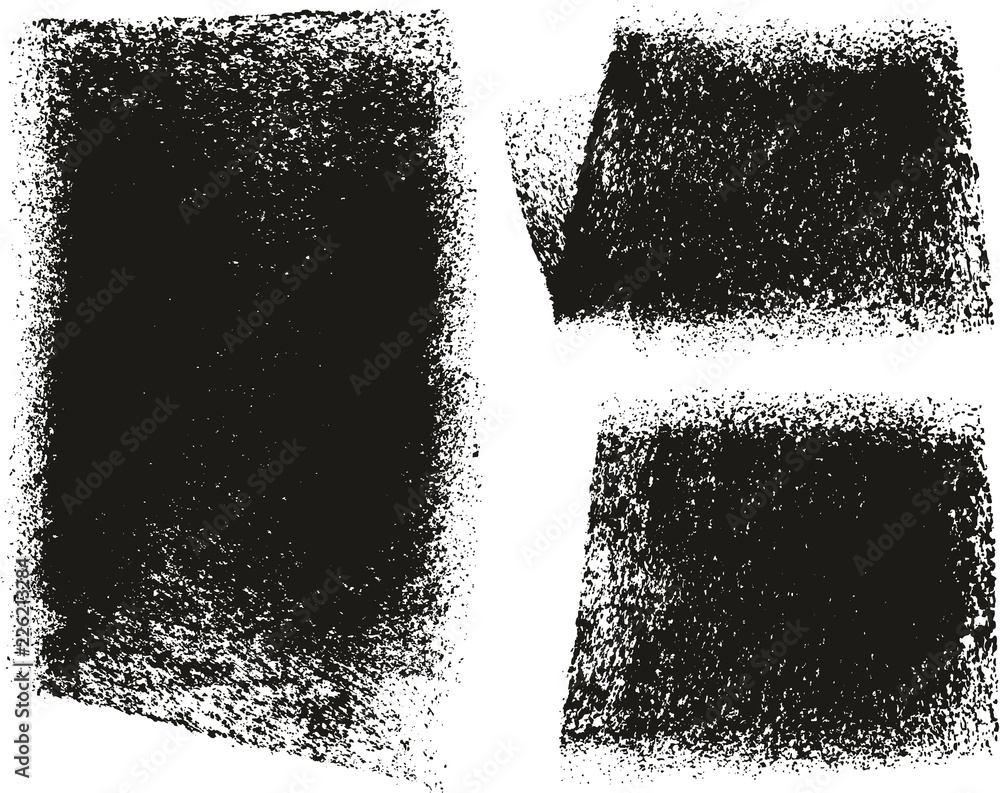 Obraz premium Paint Roller Rough Backgrounds High Detail Abstract Vector Lines & Background Set 140