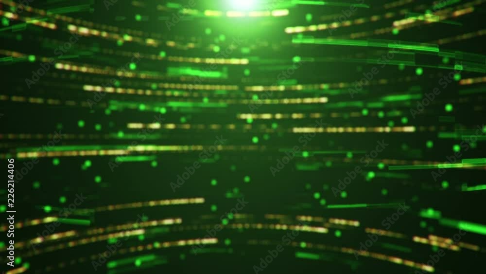 Animation of fast flow from stripes and squares, as data transfer, on technological background. Animation of seamless loop. Animation of fast flow from stripes and squares, as data transfer, on technological background. Animation of seamless loop.