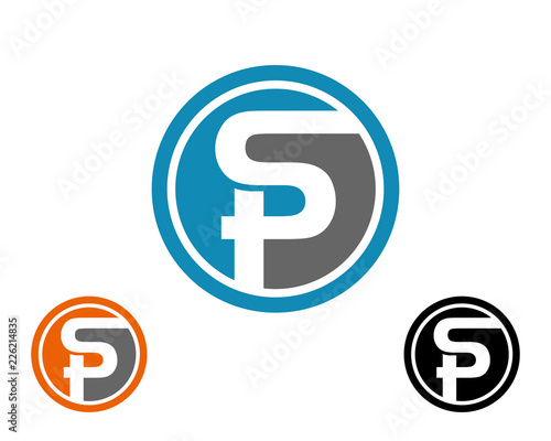 SP PS circle logo template 3