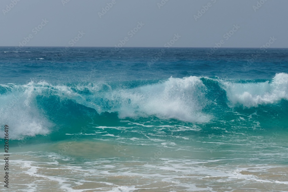 Waves lapping to the shore Waves lapping to the shore