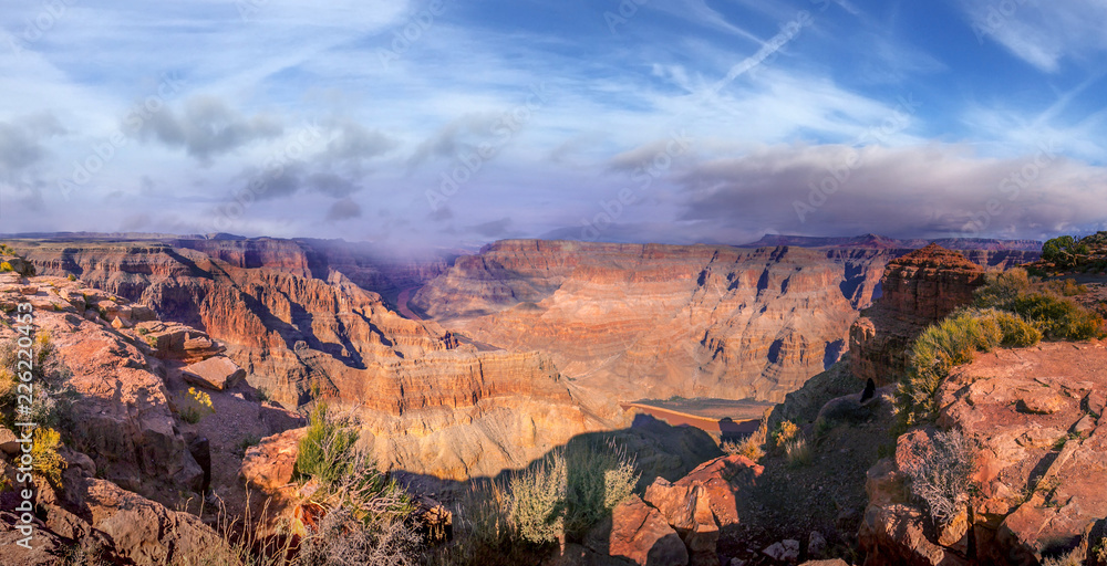 Grand canyon,sunset Garnd canyon, Landscape scene of Grand Canyon National Park.
