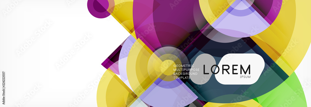 Circle abstract background Circle abstract background