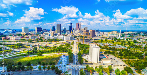 Aerial View of Atlanta, Georgia, USA Skyline © Kevin Ruck