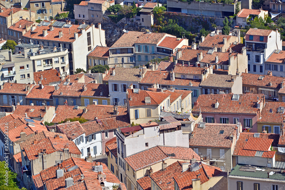 Dächer von Marseille