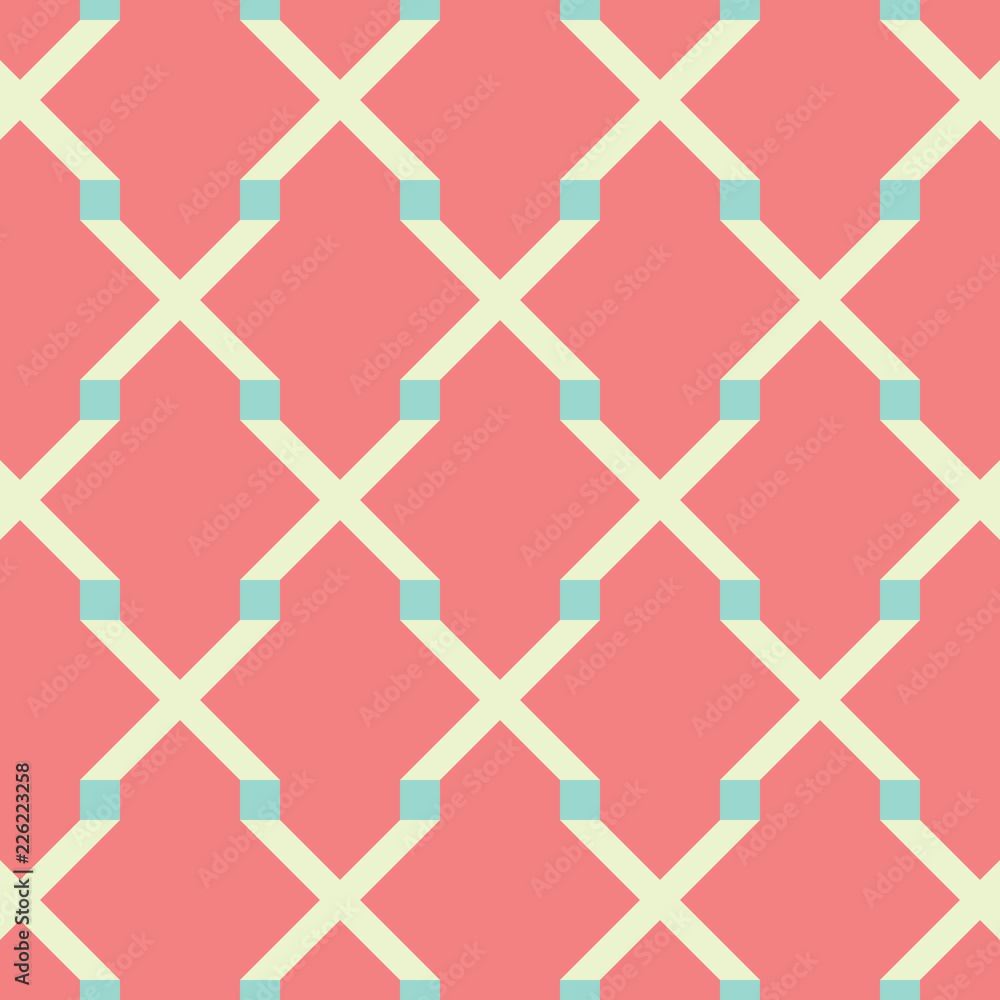 Naklejka premium Geometric Pattern Vector