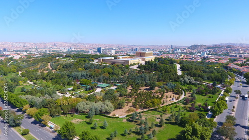 Aerial view of Ankara City Capital of Turkey