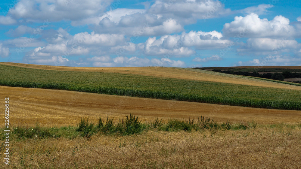 Landscape cloudy day