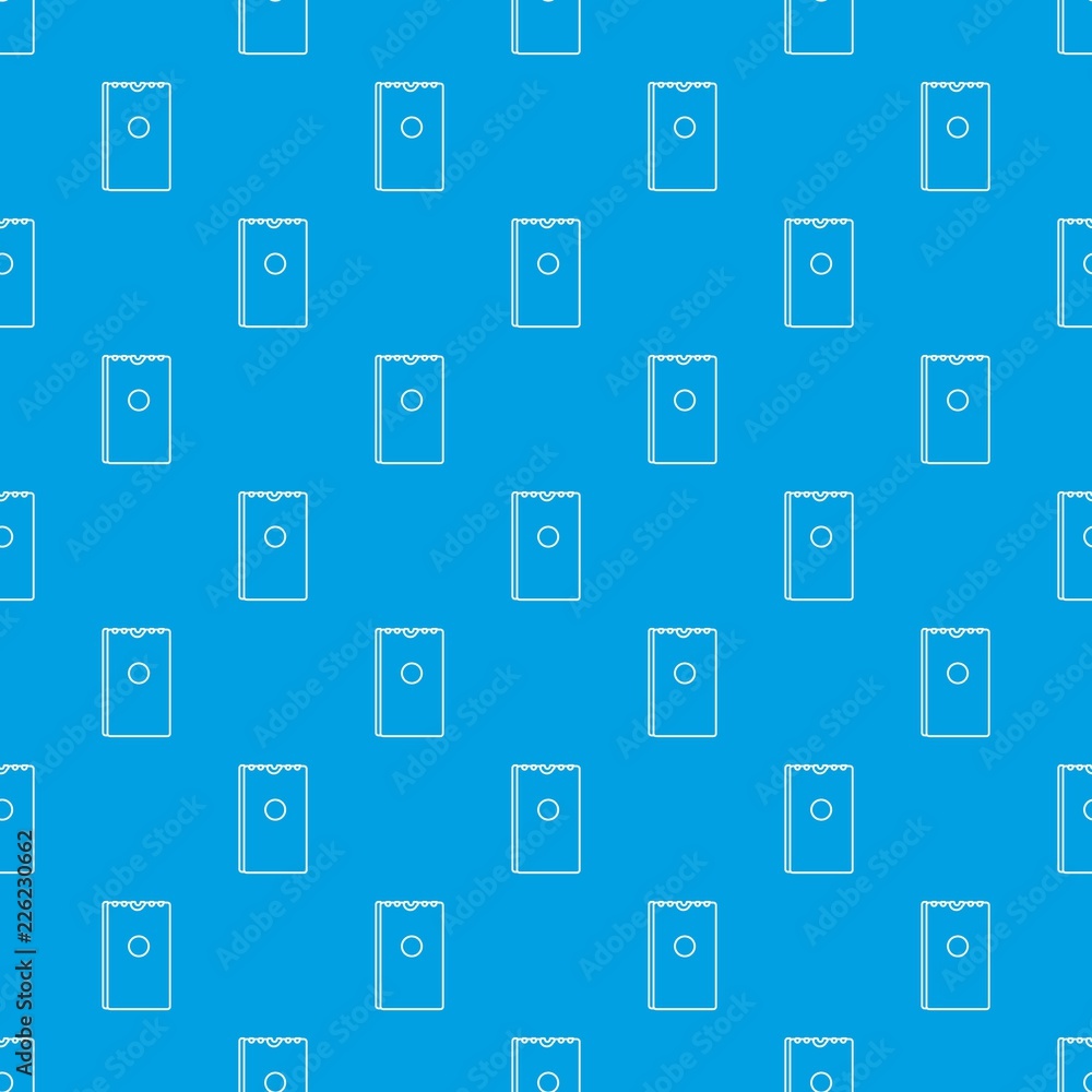 Dry napkins pack pattern vector seamless blue repeat for any use Dry napkins pack pattern vector seamless blue repeat for any use
