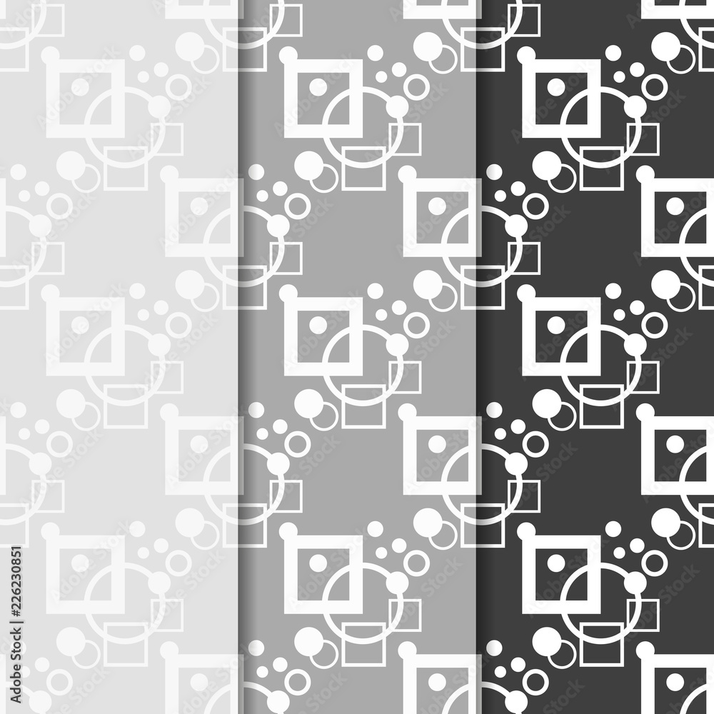 Geometric seamless pattern. Square Geometric seamless pattern. Square