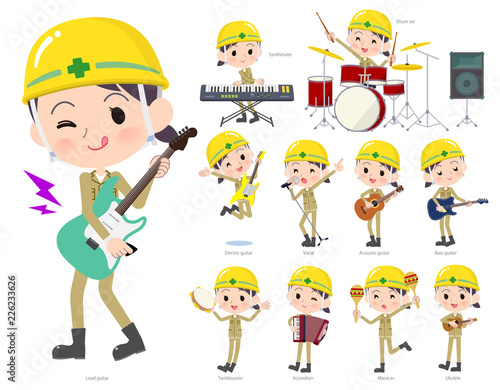 helmet worker women_pop music