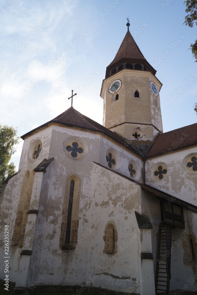 Evangelical Fortified Church from Prejmer, Brasov, Transylvania, Romania 