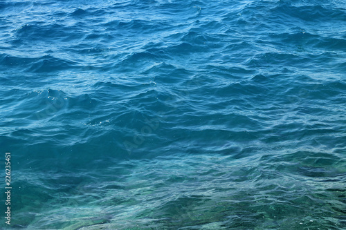 Blue ocean background © Ellica