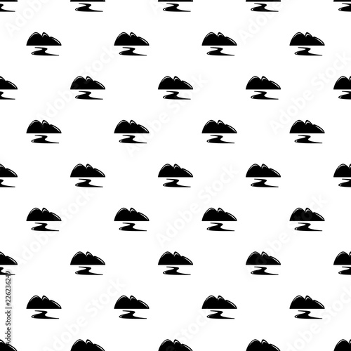New gold mine pattern vector seamless repeating for any web design