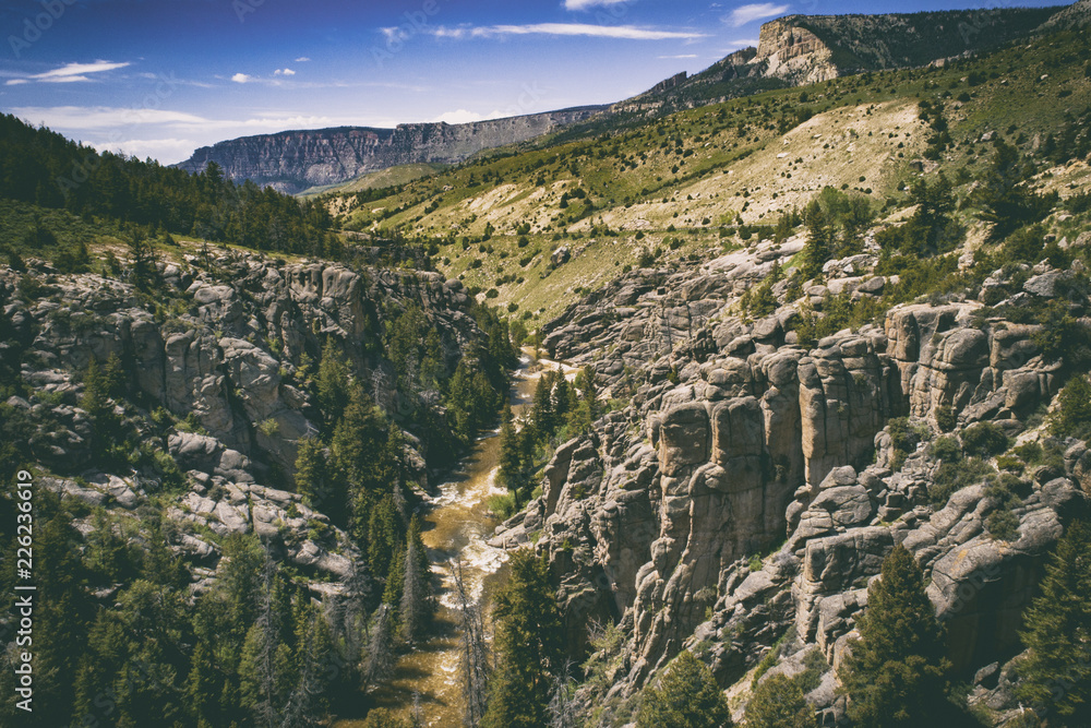 Shell Canyon in Wyoming