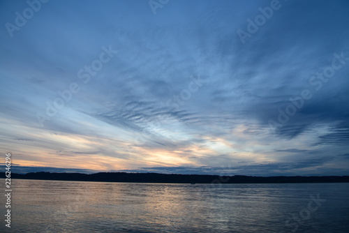 Puget Sound Sunset © Collin