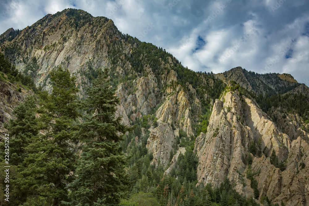 Big Cottonwood Canyon, outside of Salt Lake City, Utah Big Cottonwood Canyon, outside of Salt Lake City, Utah