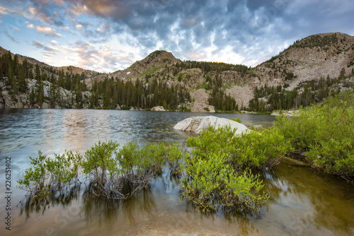 Sunrise at Lake Mary in the Wasatch Range