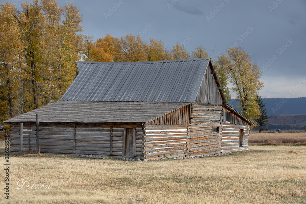 Moulton Barn, Mormons Row, Grand Teton National Park. Moulton Barn, Mormons Row, Grand Teton National Park.