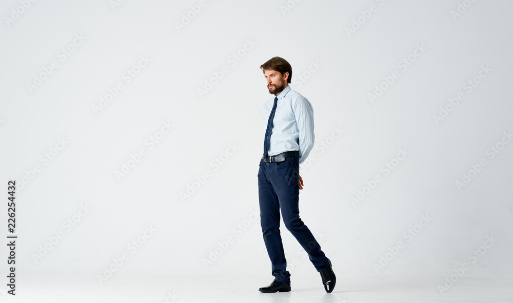 office business man in full growth place free office business man in full growth place free
