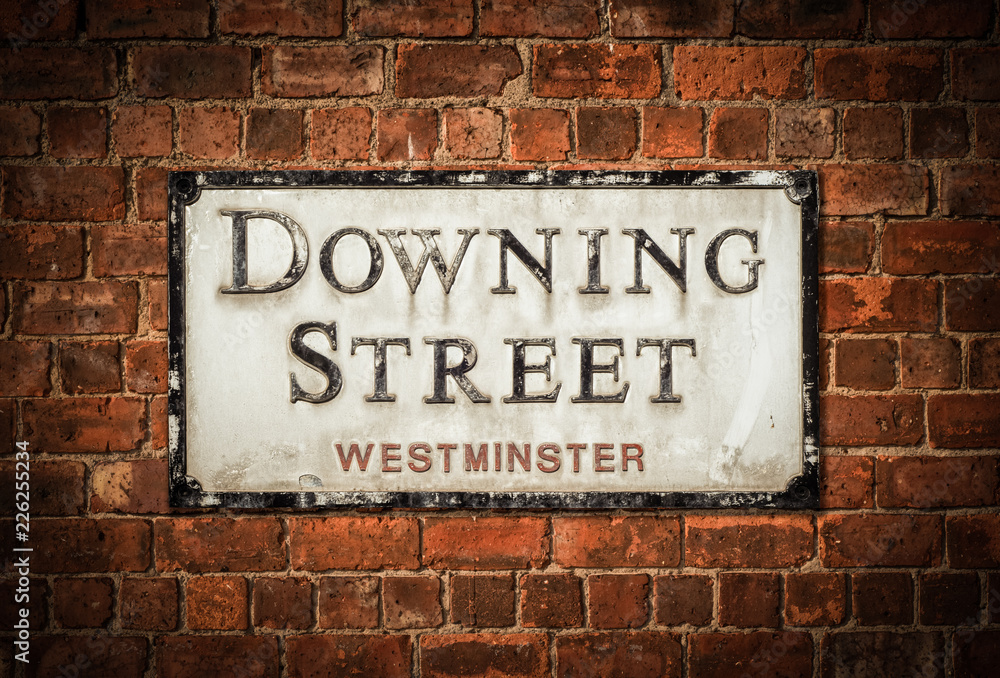 Obraz premium Downing Street Sign