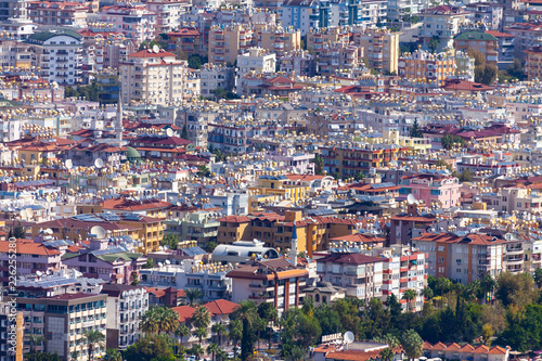 Panorama view from the city Antalya   Turkey